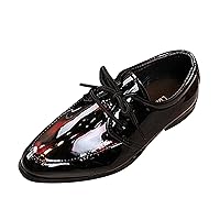 Children's Boy's Girl's Lace-Up School Uniform Shoes Comfort Oxford Dress Shoes (Toddler/Little Kid/Big Kid)