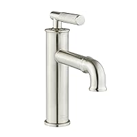 Swiss Madison Well Made Forever SM-BF90BN Avallon Single Hole, Single-Handle Sleek, Bathroom Faucet (Brushed Nickel)