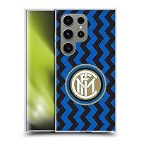 Head Case Designs Officially Licensed Inter Milan Home 2020/21 Crest Kit Soft Gel Case Compatible with Samsung Galaxy S24 Ultra 5G