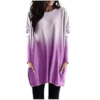 Womens Going Out Tops Dressy Casual Spring Aesthetic Clothes Plus Size Long Sleeve Shirts Oversized Blouses Workout Sets