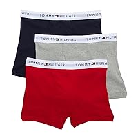 Tommy Hilfiger Men's Underwear 3 Pack Cotton Classics Trunks