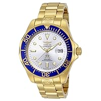 Invicta Men's 13872 Pro Diver Analog Display Japanese Automatic Gold Watch
