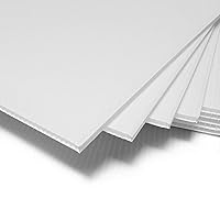 T-SIGN Corrugated Plastic Sheets Coroplast Sign Blank Board, 24 x36 Inches 3/16 Inches Thick for A-Frame Replacement Poster Sheets, 2 Pack White Blanks Sign