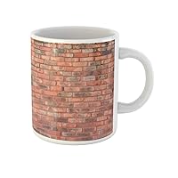Coffee Mug Gray Block Old Brick Wall Natural Pattern Cement Cobble 11 Oz Ceramic Tea Cup Mugs Best Gift Or Souvenir For Family Friends Coworkers