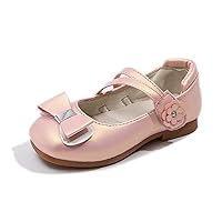 The for Kids Kids Baby Girls Leather Shoes Summer Short Heel Bow Flower Design Sandals Little Easter Sandals for Girls
