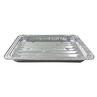 Handi-Foil Disposable Aluminum Foil Broiler Baking Cooking Pan - HFA REF # 333 (10)