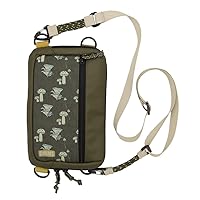 Chums Polyester Rover Cross-Body Bag – Adjustable Multi-Pocket Crossbody Tactical Backpack for Men and Women