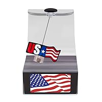 USA Solar Powered Personalized Dancing Desk Accessory with Swinging Name