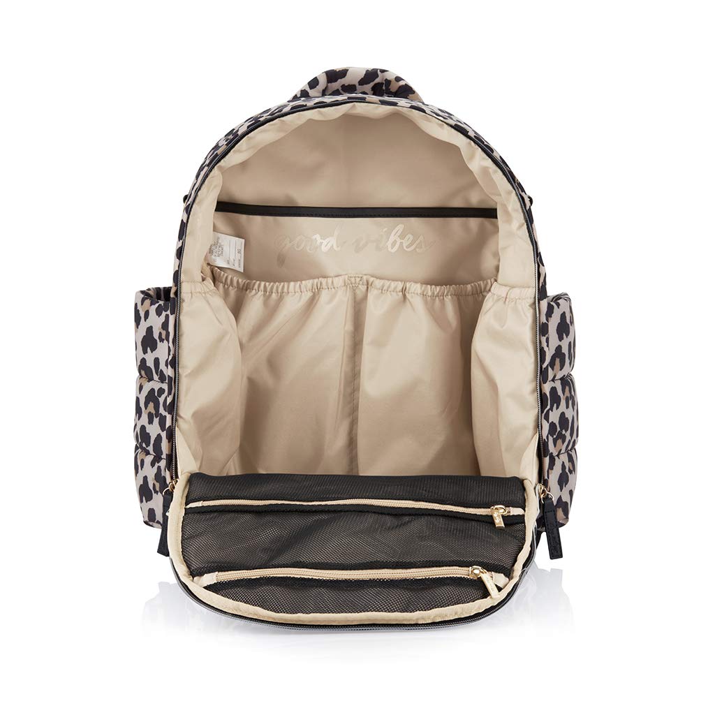 Itzy Ritzy Baby-Unisex's Backpack, Leopard, 14.5x8.5x16 Inch (Pack of 1)