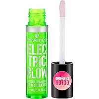 essence | Electric Glow Color Changing Lip & Cheek Oil | pH Reacting Blush & Lip Color for Natural, Radiant Finish | Vegan & Cruelty Free, Gluten Free