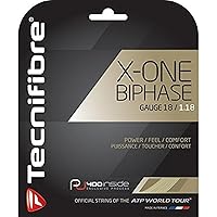 Tecnifibre X-One Biphase (18-1.18mm) String Set (Natural)