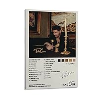 Take Care Poster Album Cover Posters Music Rapper Posters HD Canvas Art Poster And Wall Art Picture Print Modern Family Bedroom Decor Posters 16x24inch(40x60cm)