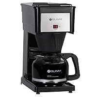 GRB Velocity Brew 10-Cup Home Coffee Brewer, Black