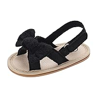 Shoes First for Summer Shoes Girls Sandals Girls Walk Shoes Summer Toddler Outdoor with Flower Bowknot Kid Water Shoe