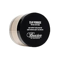 Clay Pomade Firm Hold / Matte Finish Hair Pomade for Men and Women, Perfect for Texturizing Straight or Wavy Hair - 2 Ounces