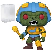Retro Toys: Masters of The Universe - Snake Men Man-at-Arms Specialty Series Funko Pop! Vinyl Figure (Bundled with Compatible Pop Box Protector Case), 3.75 inches
