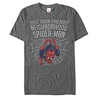 Marvel Men's Big & Tall Along Came a Spider Man
