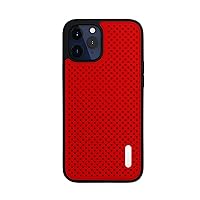 Unique Honeycomb Design Cool TPU+PC Phone Case for iPhone 14 13 12 11 8 7 X XS XR SE2 Pro Plus Max Mini Cover Shockproof Protective Shell Bumper(Red,14 Plus)
