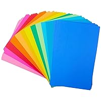 Hygloss Products Bright Colored Cardstock - 240 Sheets - 11x17 Card Stock Paper- 10-12 Bright Colors