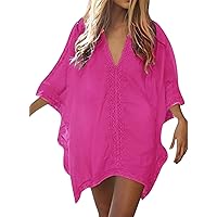 Loritta Womens Beach Bathing Suit Swim Bikini Swimsuit Oversized Cover Up Dresses