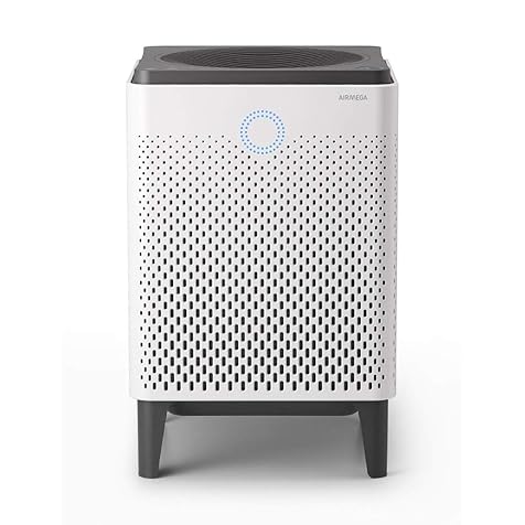 Coway Airmega 400 True HEPA Air Purifier with Smart Technology, Covers 1,560 sq. ft, White