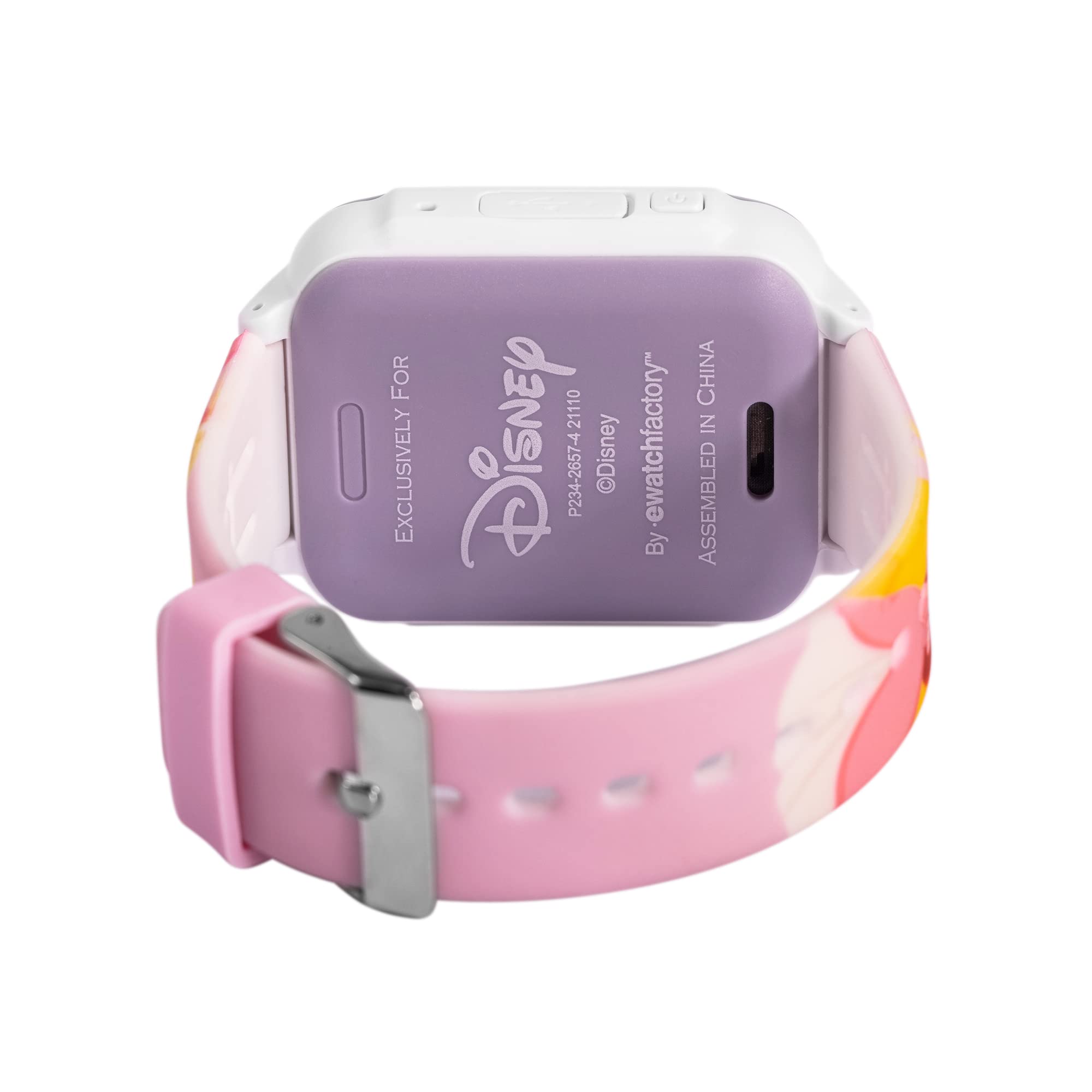 Disney Kids' Smart Digital Touchscreen Interactive Silicone Printed Strap Watch