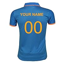 Cricket India ODI Half Sleeve Jersey Rohit 45 Cricket Uniform 2023-2024