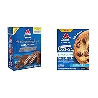 Chocolate Crème Protein Wafer Crisps 5 Count, Chocolate Chip Protein Cookie 4 Count, Low Carb High Fiber Protein Desserts