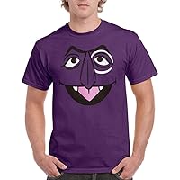 Count Von Count Character Face Adult T-Shirt
