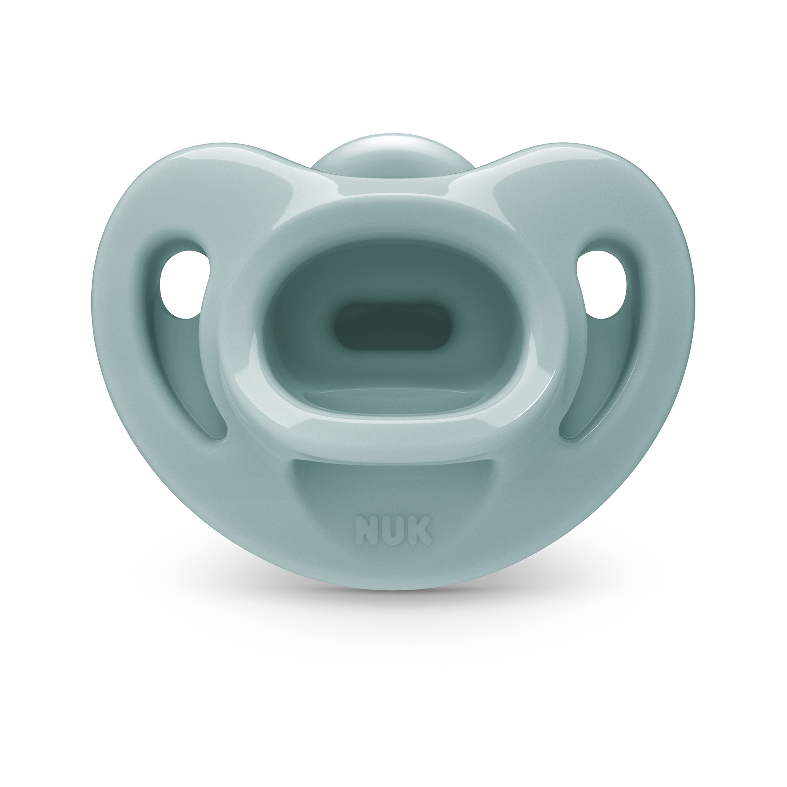 NUK Comfy Orthodontic Pacifiers, 0-6 Months, Timeless Collection, 5 Count (Pack of 1)
