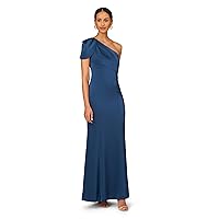 Women's Fully Beaded One Shoulder Gown