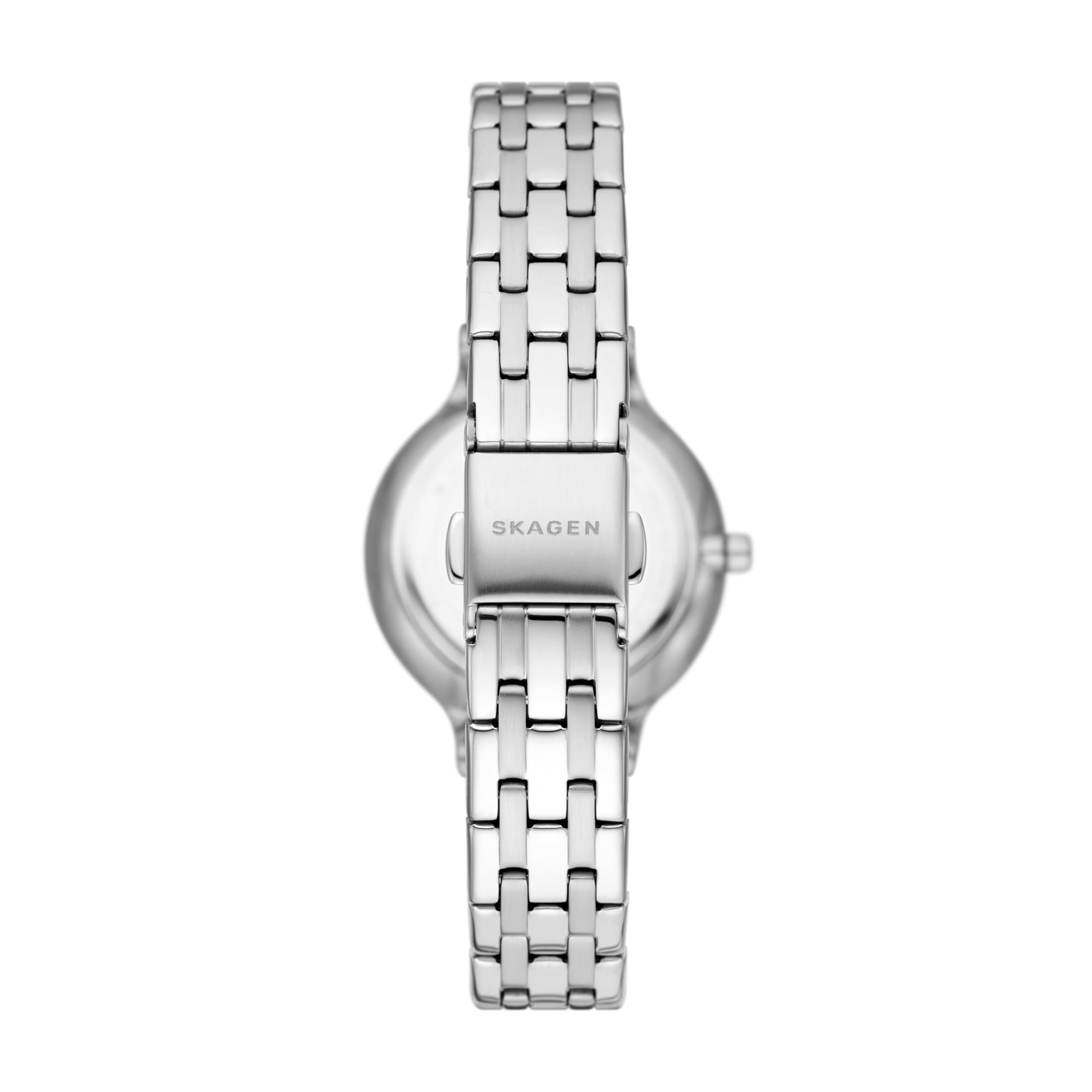 Skagen Women's Anita Lille Three-Hand Silver Stainless Steel Bracelet Watch (Model: SKW3126)