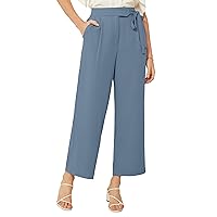 GRACE KARIN Wide Leg Work Pants for Womens High Waisted Business Casual Trousers