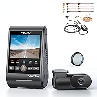 【Bundle: VIOFO A229 Pro 2CH + HK4 Hardwire Kit with 8pcs Fuse Tap】 VIOFO A229 Pro 4K HDR Dash Cam, Dual STARVIS 2 IMX678 IMX675, 4K+2K Front and Rear Car Camera, 2 Channel with HDR, 5GHz WiFi GPS