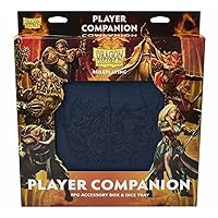 Dragon Shield RPG: Player Companion: Midnight Blue – Compatible with Official DND Spell Cards - Doubles as a Dice Tray - Room for Miniatures, Pens and Dice