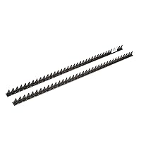 22218 Rail Wrench Organizer, 2-Piece, Black Wrench Tray, Tool Drawer Organizer, Wrench for Tool Box Drawer, Sort Any Tool