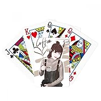 Coffee Girl Figure Art Design Illustration Poker Playing Magic Card Fun Board Game