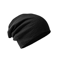 Villand 100% Merino Wool Beanie Hat for Women and Men with Gift Bag, Double-Layered Wool Hat, Knitted Ski Cap for Winter