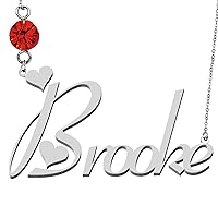 Custom Name Pendant Choker Necklace