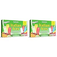Wylers Authentic Italian Ices (20) 1.5oz (Original) (Pack of 2)