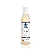 TrueBlue Grapefruit & Chamomile Deodorizing Dog Shampoo – Cleansing Wash, Moisturizing – Toxin Free, Natural Botanical Blend – Tearless – 12 Fl. Oz.