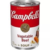 Campbell's Vegetable Beef Soup, 10.5 ounce (Pack of 6)