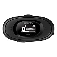 Sena 5R Two-Way HD Motorcycle Bluetooth Intercom Headset, Dual Pack,Black