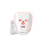 retro co. Fast Facial Mask L.E.D. Advanced FDA Cleared Red and IR LED Mask for Anti Aging