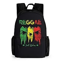 Reggae Music Laptop Backpack for Men Women Shoulder Bag Business Work Bag Travel Casual Daypacks