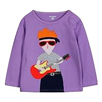 Toddler Boys Tshirt Long Sleeve Tops Tee Jersey Cotton Kid Casual Unisex Girl T-Shirt Rocket Sweatshirt