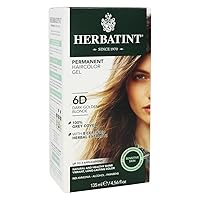 HERBATINT 6D Dark Golden Blonde Hair Color, 135 ML