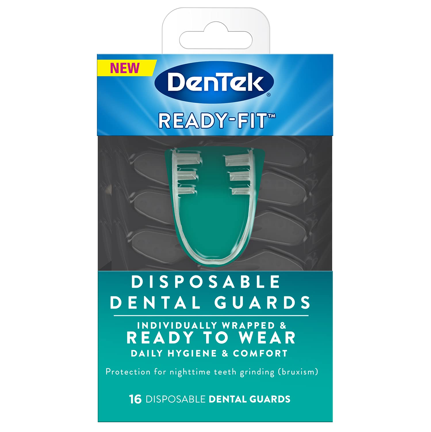 DenTek ReadyFit Disposable Dental Guards BPA Latex Free, 16 Count