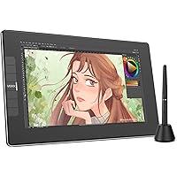 VEIKK VK1200 V2 Drawing Tablet with Screen 11.6 Inch Full-Laminated Graphic Monitor, 2 Battery-Free Pens with Tilt Function, for Chrome/Mac/Win/Linux/Android (Must be Connected to a Computer to Work)