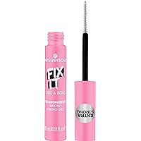 Fix It Like A Boss Transparent Brow Fixing Gel | Long Lasting, Fast Drying Brow Sculpting Gel | Free From Oil, Parabens, & Microplastic Particles | Vegan & Cruelty Free